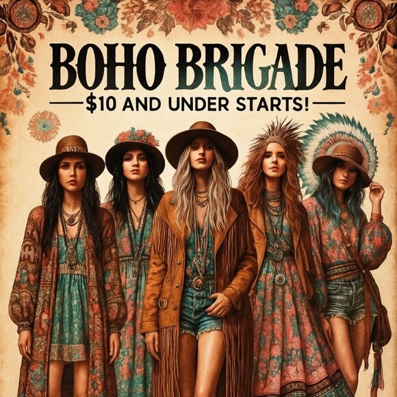 1️⃣ Boho Brigade WED 12/03/2025 - Picture 1 of 1